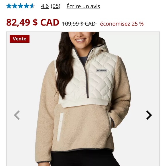 Brand new with tag Columbia Sherpa sweater - Picture 2 of 2